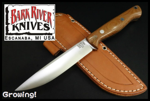 ハイパーナイフ ナイフショップ グローイング！□BARK RIVER KNIVES【バークリバー
