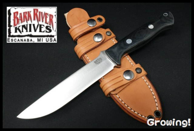 カスタム バークリバー　ブラボー1.5LT　ブラボーマイクロ　2本セット ナイフショップ グローイング！□BARK RIVER KNIVES【バークリバー