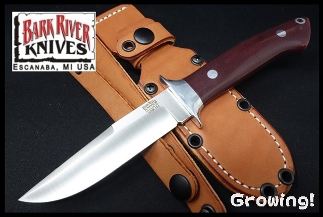 ナイフショップ グローイング！□BARK RIVER KNIVES【バーク