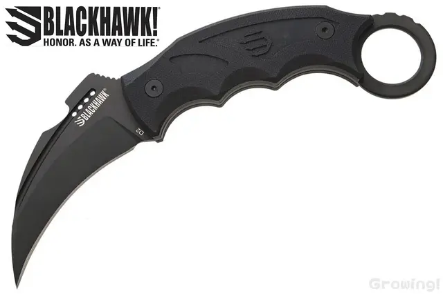 BLACKHAWK【ブラックホーク】■ 「ガラ」 カランビット【D2】【GRN】【カイデックス】Garra フルタング フィックスド 【配送料無料】