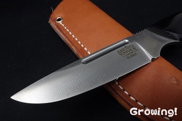 渓流Bark River Knives ELMAX フィッシングナイフ