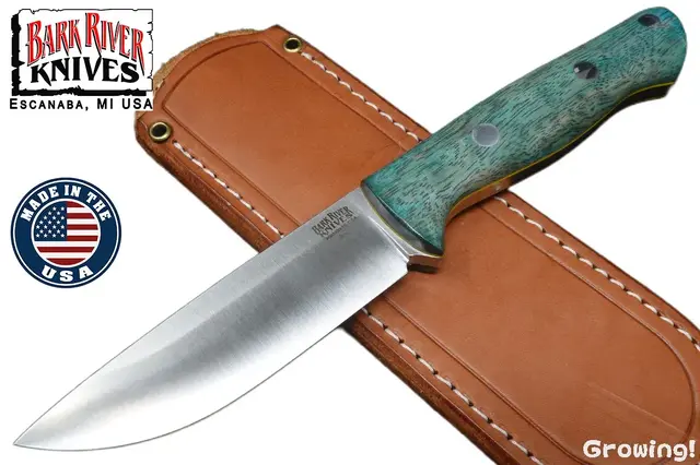BARK RIVER KNIVES【バークリバー・ナイブス】■ 「ブラボー1」ランプレス【A-2】【シカモア】BRAVO1 フィックスド フィールドナイフ アメリカ製 【配送料無料】 【廃番】