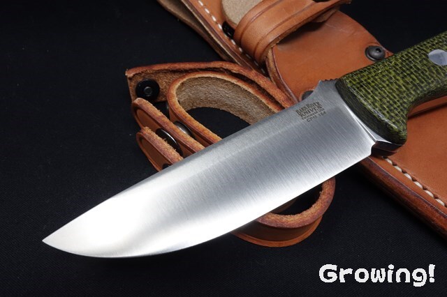 バークリバー ブラボー1 cpm154 グリーンマイカルタ ナイフショップ グローイング！□BARK RIVER KNIVES【バーク