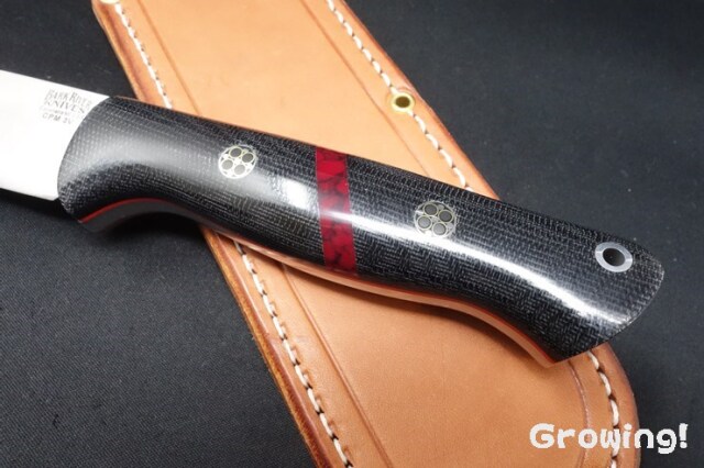  Peak - 新品 バークリバー ブラボー1 ランプレス3V BKマイカルタ BLライナー ナイフショップ グローイング！□BARK RIVER KNIVES【バーク