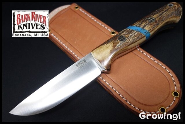 チャン様限定　2021Ver ブラボー1 CPM3V ランプレス ナイフショップ グローイング！□BARK RIVER KNIVES【バークリバー