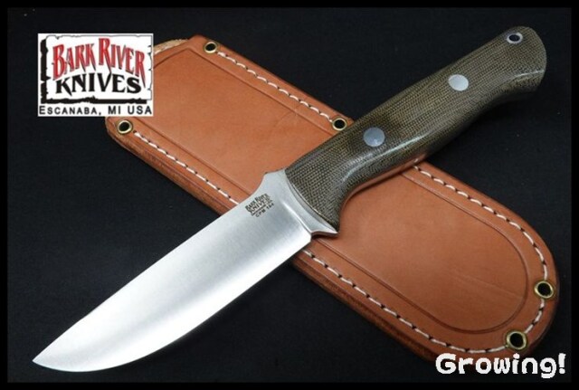 バークリバー ブラボー1 cpm154 グリーンマイカルタ ナイフショップ グローイング！□BARK RIVER KNIVES【バークリバー