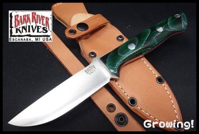バークリバーブラボー1LT ナイフショップ グローイング！□BARK RIVER KNIVES【バーク