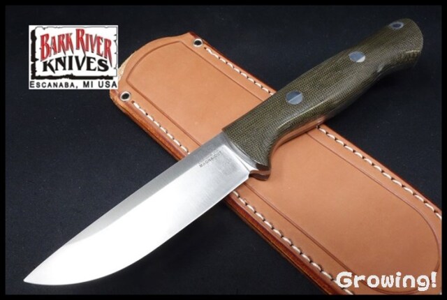 バークリバーブラボー1LT ナイフショップ グローイング！□BARK RIVER KNIVES【バーク