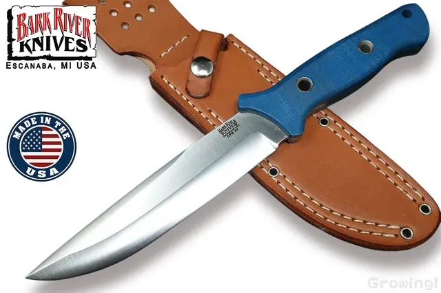 BARK RIVER KNIVES【バークリバー・ナイブス】■ 「ブラボー6」Gen II 【CPM-3V】【ブルー マイカルタ】BRAVO 6 フィックスド アメリカ製 【配送料無料】