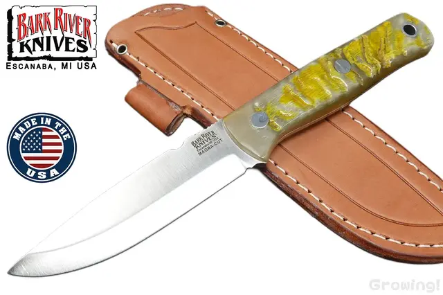BARK RIVER KNIVES【バークリバー・ナイブス】■ 「ユーロ ブッシュクラフター」【CPM-MagnaCut】【シープホーン】Euro Bushcrafter フルタング フィックスド アメリカ製 【配送料無料】 【廃番】