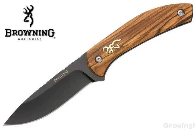 BROWNING【ブローニング】■ ゼブラハンター 【7Cr17MoV 】【ゼブラウッド】フルタング フィックスド