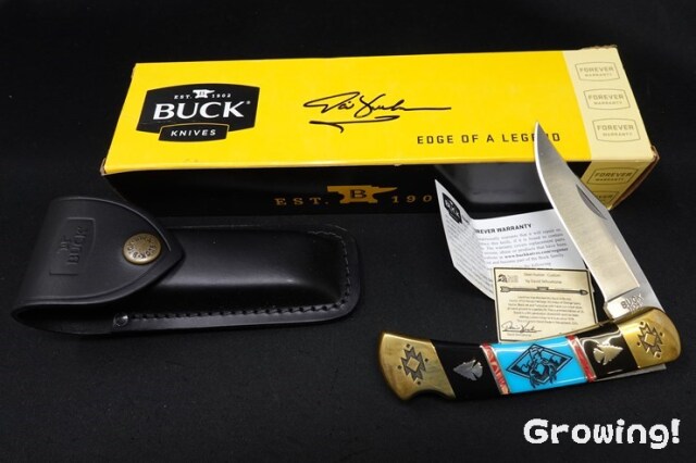 ナイフショップ グローイング！□BUCK【バック】ナイフ□ #110  