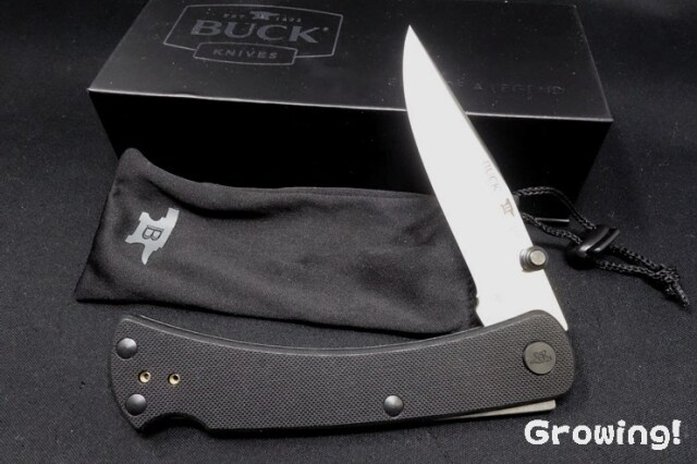 ナイフショップ グローイング！□BUCK【バック】ナイフ□ #110 スリム