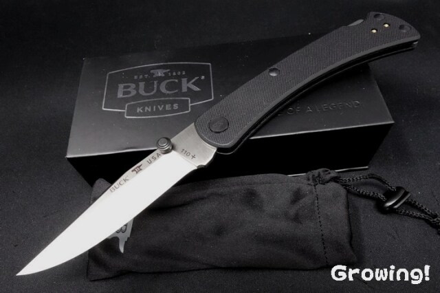 ナイフショップ グローイング！□BUCK【バック】ナイフ□ #110 スリム