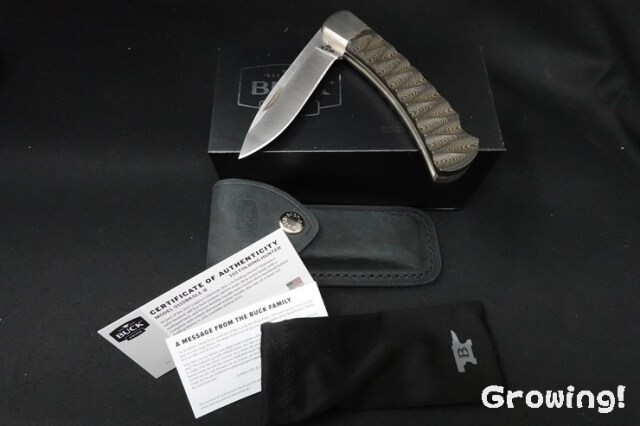 ナイフショップ グローイング！□BUCK【バック】ナイフ□ #110  