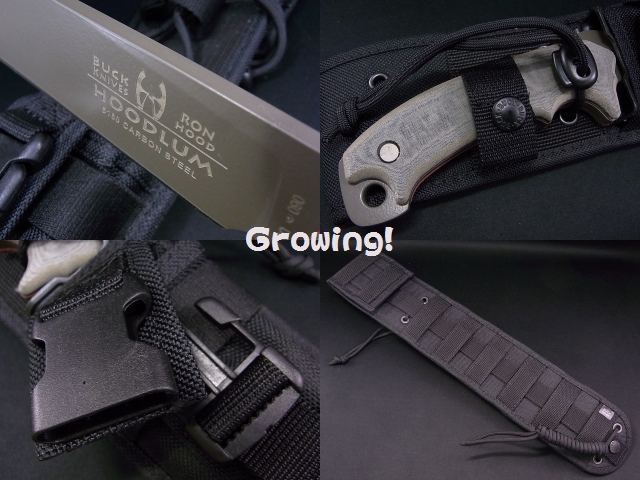 ナイフショップ グローイング！□BUCK【バック】ナイフ□ Buck/Hood  