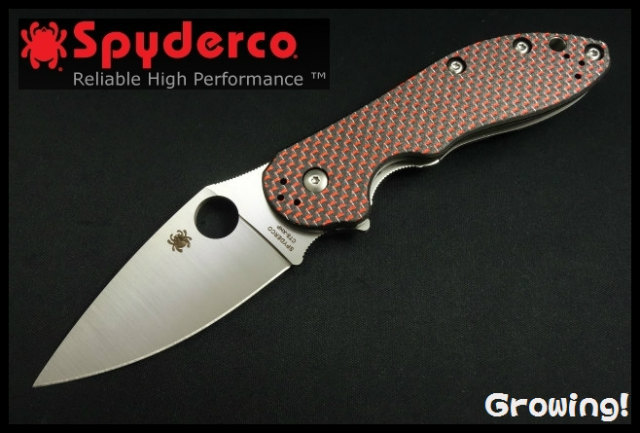 Spyderco - スパイダルコ  ドミノ ナイフショップ グローイング！□Spyderco【スパイダルコ
