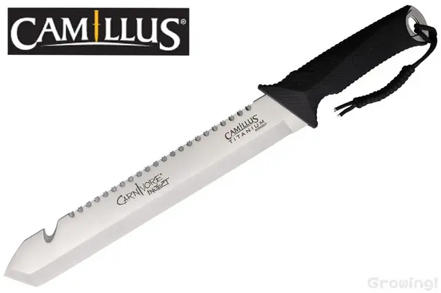 CAMILLUS【カミラス】■ カーニボア マチェット【420】【ABS】Carnivore マチェテ フルタング フィックスド