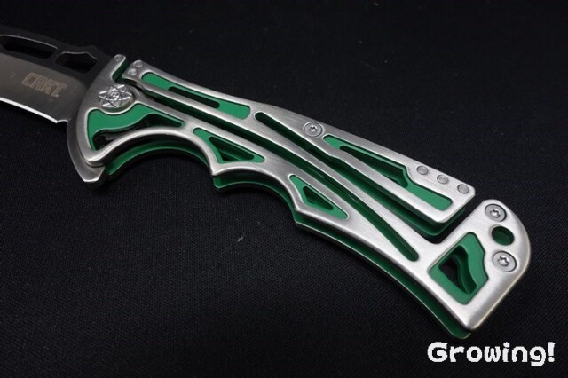 ナイフショップ グローイング！□CRKT【コロンビア】□ NIRK グリーン