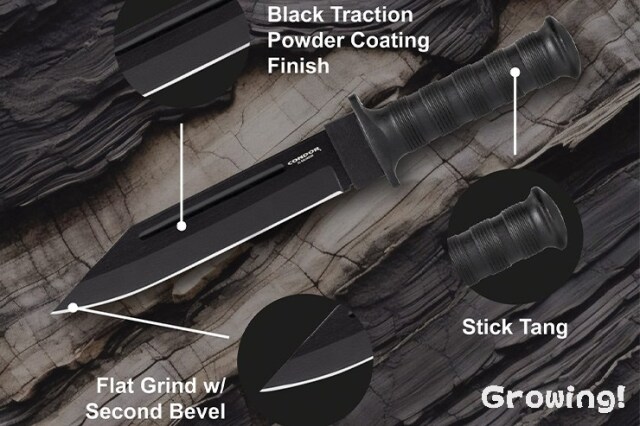 ナイフショップ グローイング！□CONDOR【コンドル】□ ダークサクソン