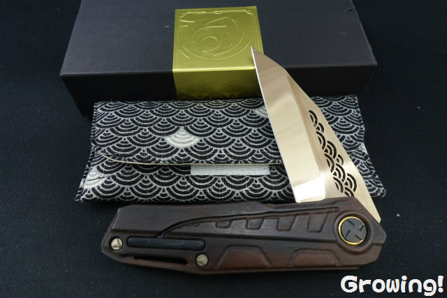 ナイフショップ グローイング！□原 龍一【DEW HARA】□ 雷切 【OU-31