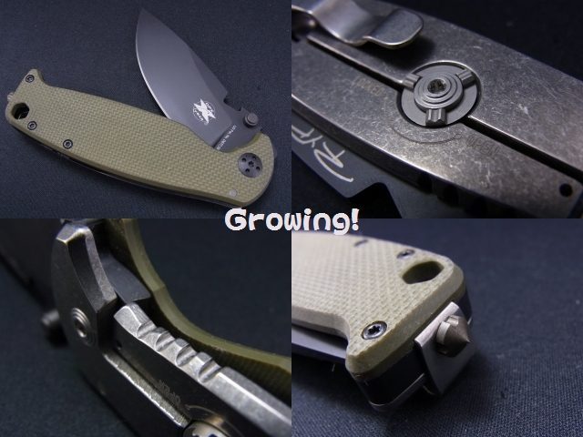 ハイパーナイフ ナイフショップ グローイング！□Heibel【ハイベル】□ ブラックホーク