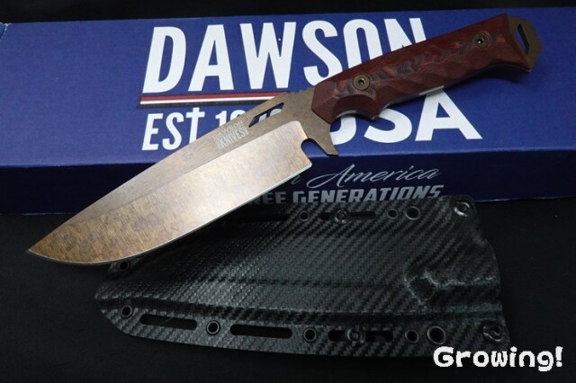 ナイフショップ グローイング！□DAWSON 【ドーソン