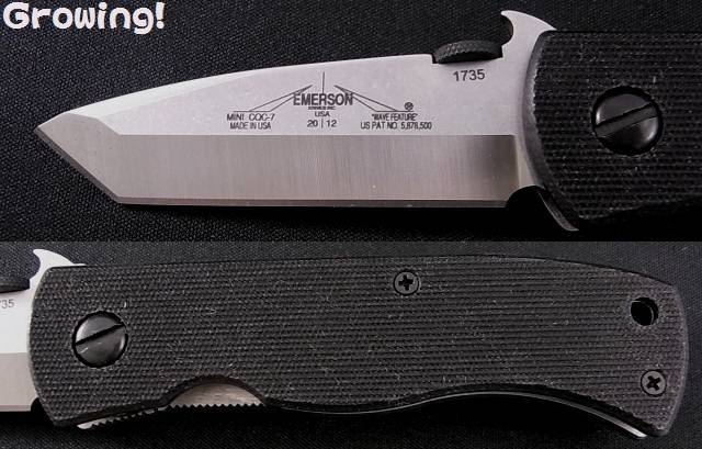 ナイフショップ グローイング！□EMERSON【エマーソン】□ MINI CQC-7