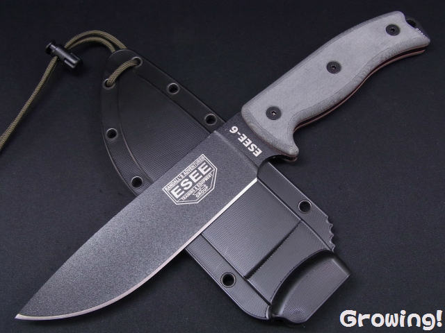 ナイフショップ グローイング！□ESEE【ESEEナイブス】□ 「ESEE-6  