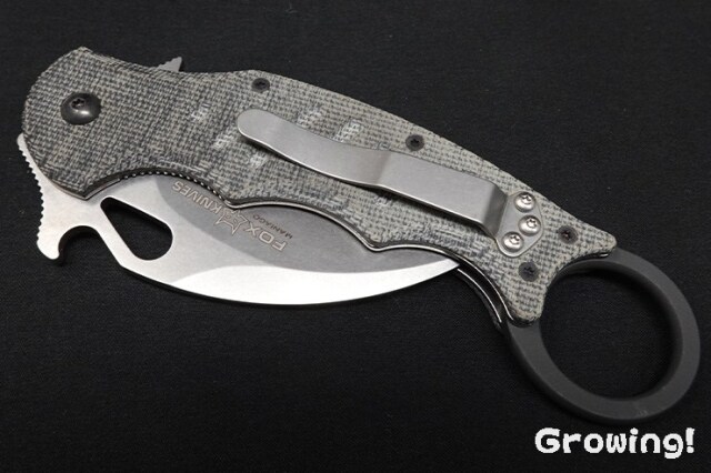 美品✨フォックス ナイフショップ グローイング！□FOX KNIVES【フォックス・ナイブス