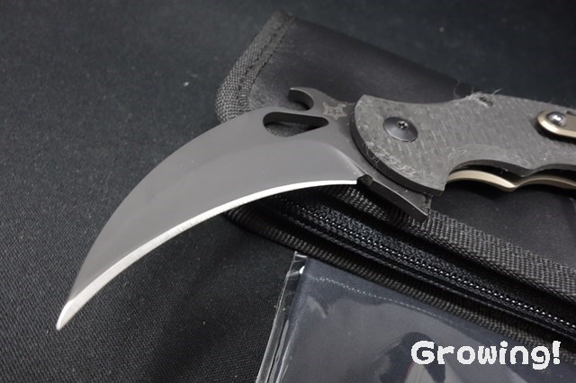 FOX フォックス  599-TX  カランビット【ドンドーン】 楽天市場】FOX カランビット 半波刃 G10ハンドル 折りたたみ式