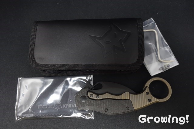 カランビット　27 ナイフショップ グローイング！□FOX KNIVES【フォックス
