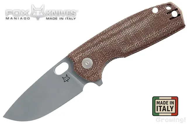 FOX KNIVES【フォックス ナイブス】■ コア【ELMAX】【フリッパー】【ブラウン マイカルタ】CORE FX-604MBR 折りたたみ イタリア製 【配送料無料】