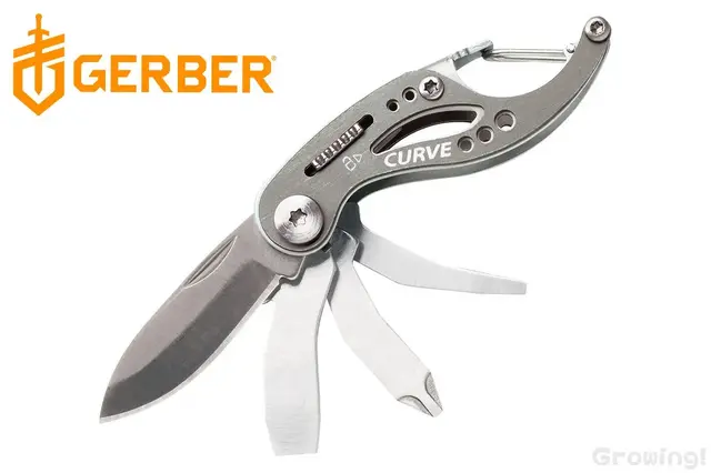 GERBER【ガーバー】■ カーブ ミニツール カラビナ 【ドライバー】 CURVE MINI TOOL