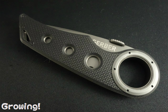 ハイパーナイフ新品 ボーカー プラス 折りたたみナイフ セイバー 2 ガットフック ガラス