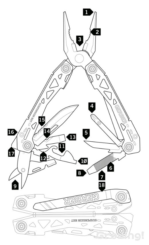 ナイフショップ グローイング！□GERBER【ガーバー】□ サスペンション