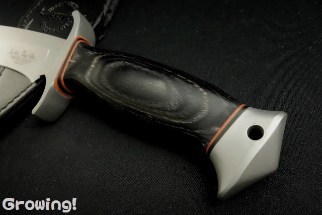 新品 未使用 ギル・ヒブン ハリケーン ブルーブラック　　　　　　ランボーナイフ 世界のナイフショールーム 山秀 Gil Hibben ギル・ヒブン 作