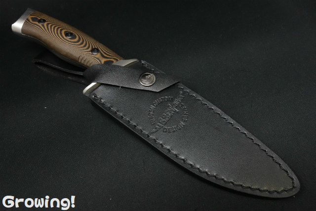 ナイフショップ グローイング！□Gil Hibben【ギル・ヒブン】□ タンドラ ハンター【420HC】【マイカルタ】Tundra