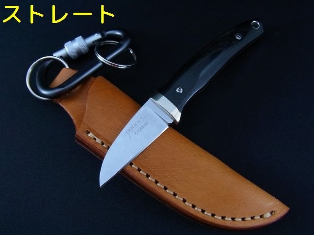 G.SAKAI ATS-34 カスタムメイド ペティナイフ Vtg G. Sakai Custom ATS-34 Seki Japan Folding Drop Hunter