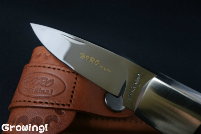 シマノ HIRO knife ヒロナイフ シース付き スタッグ ATS-34