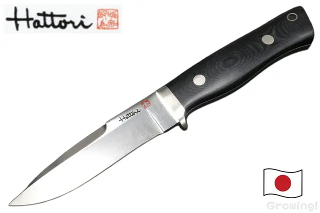 服部刃物■ 「HT-05」 ハンターナイフ 【8A】【マイカルタ】HATTORI フィックスド 日本製 【配送料無料】