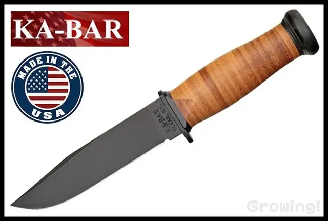 KA-BAR【ケー・バー】■ マーク1 サバイバルナイフ 【1095カーボン】【レザー】MARK I USA アメリカ製 【配送料無料】