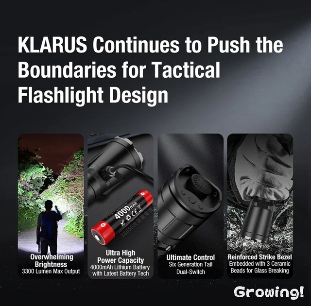 ナイフショップ グローイング！□KLARUS【クラルス】□ 「XT11GT PRO