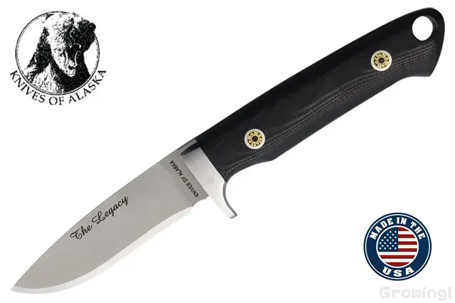 Knives Of Alaska【ナイブズ・オブ・アラスカ】■ レガシィ【S30V】【G-10】Legacy フルタング フィックスド アメリカ製 【配送料無料】