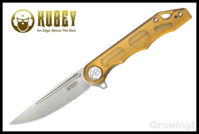 ナイフショップ グローイング！□KUBEY【クビー】□ ミゾ 【AUS-10