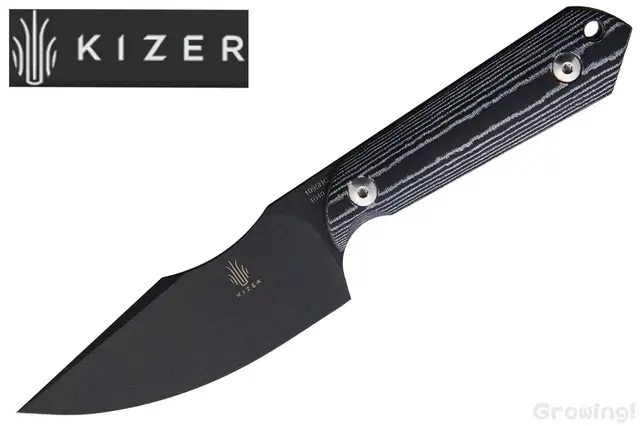 KiZER【カイザー】■ 「ハープーン」 【D2】【G-10】【カイデックス】Harpoon フルタング フィックスド