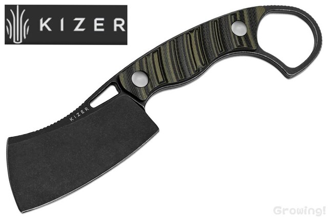 KiZER【カイザー】■ 「リトル ライノー」 【D2】【G-10】【カイデックス】Little Rhino フルタング フィックスド
