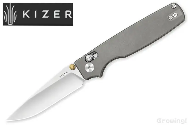 KiZER【カイザー】■ 「オリジナル2」 【S45VN】【クラッチ ロック】【チタニウム】Ki3605-2MA1 折りたたみ 【配送料無料】