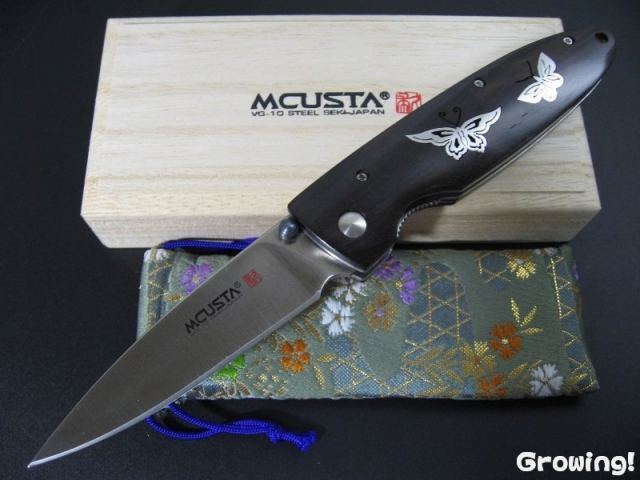 ナイフショップ グローイング！□MCUSTA【エムカスタ】□ 花鳥風月 蝶