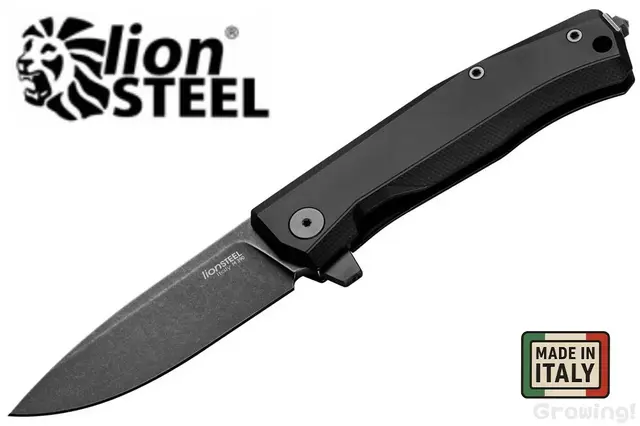 lionSTEEL【ライオンスチール】■ 「Myto」「MT01」 【M390】【フリッパー】【チタニウム】折りたたみ イタリヤ製 【配送料無料】